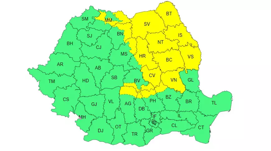 Alertă meteo: ploi, vânt și grindină în mai multe județe, până joi seară. Cum va fi vremea în București | HARTĂ