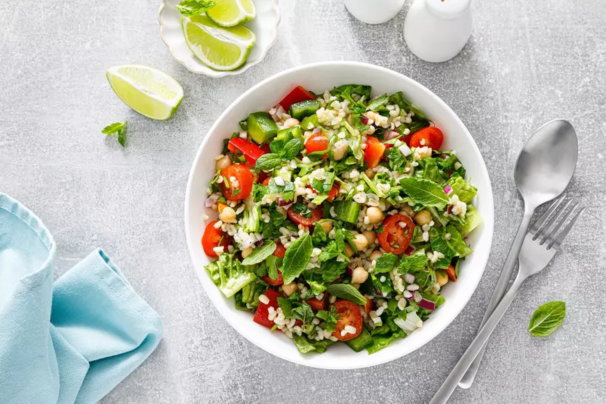 Tabbouleh cu cuscuș integral - rețete dieta mediteraneană