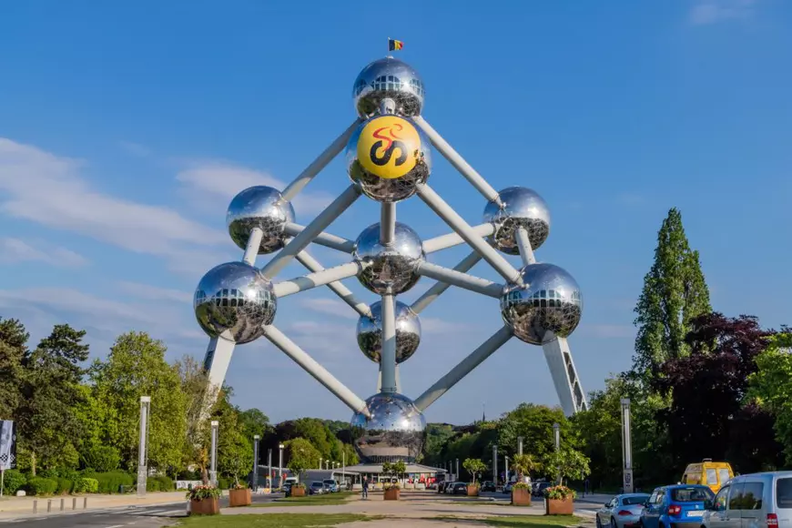 Destinaţii de vacanţă considerate a fi adevărate capcane turistice - Imagine cu structura Atomium din Bruxelles.