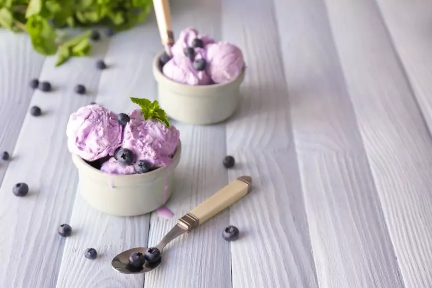 Sorbet de fructe de pădure