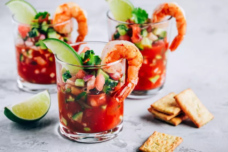 Cocktail de creveți în stil mexican