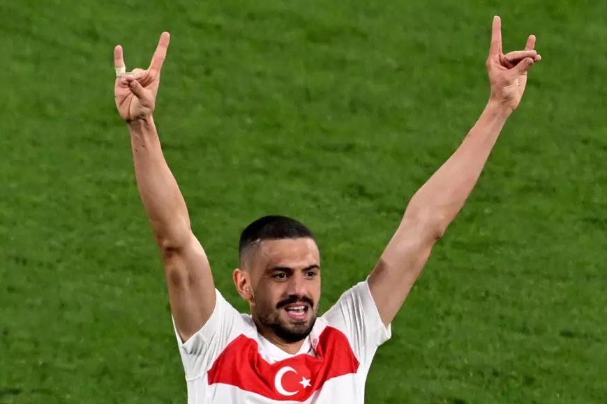 Euro 2024 | Merih Demiral, eroul turcilor în meciul cu Austria, în centrul unui scandal. Ce înseamnă gestul pe care l-a făcut