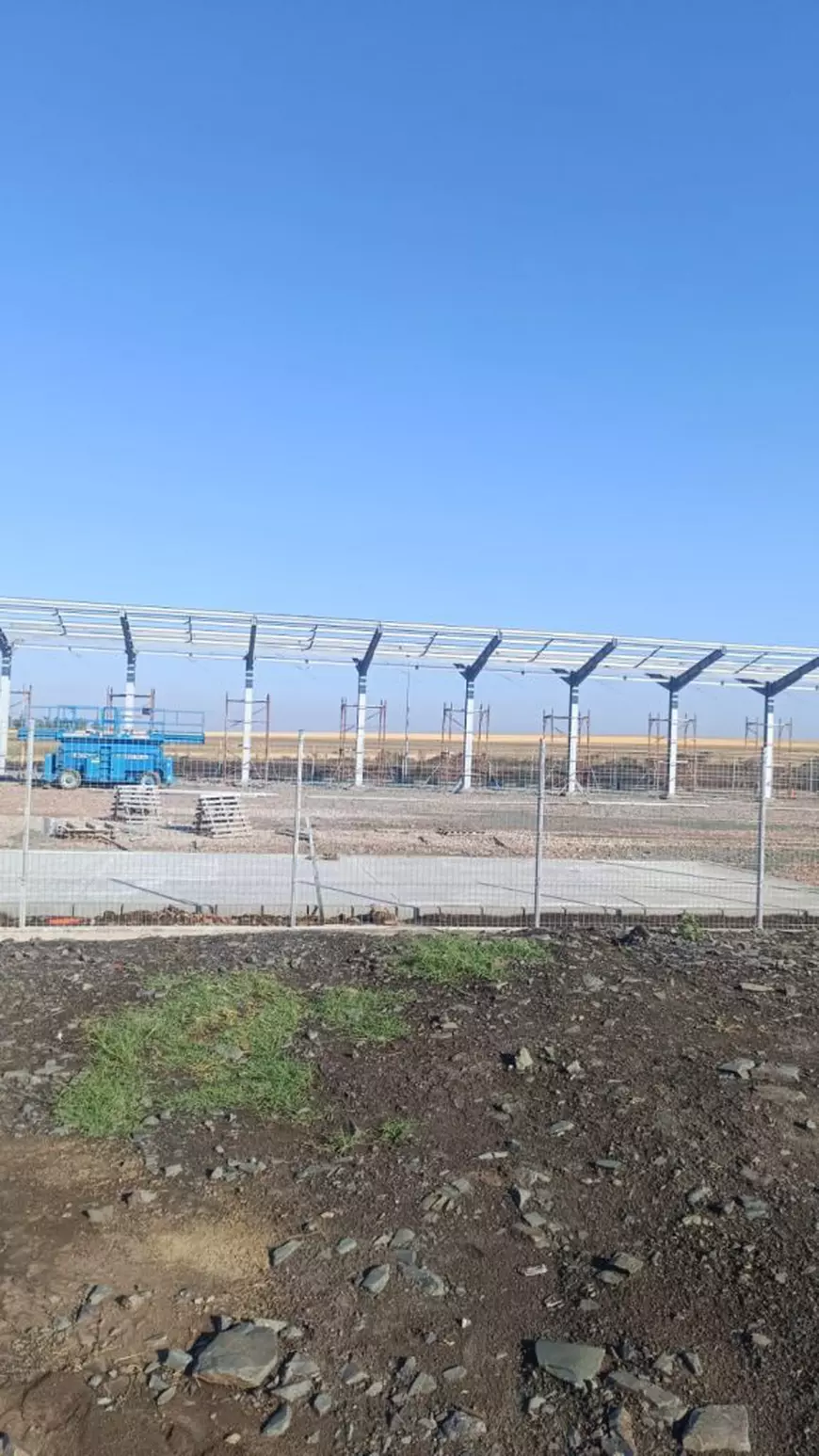 Stadiul executiei lucrarilor aferente proiectului „Înființare centru de colectare prin aport voluntar în comuna Beidaud, Județul Tulcea” a ajuns la 60%!