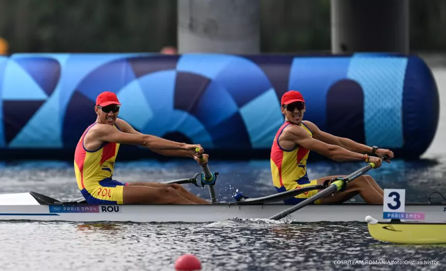 Programul si rezultatele sportivilor români la Jocurile Olimpice - azi, 2 august. Trei finale pentru medalii la canotaj