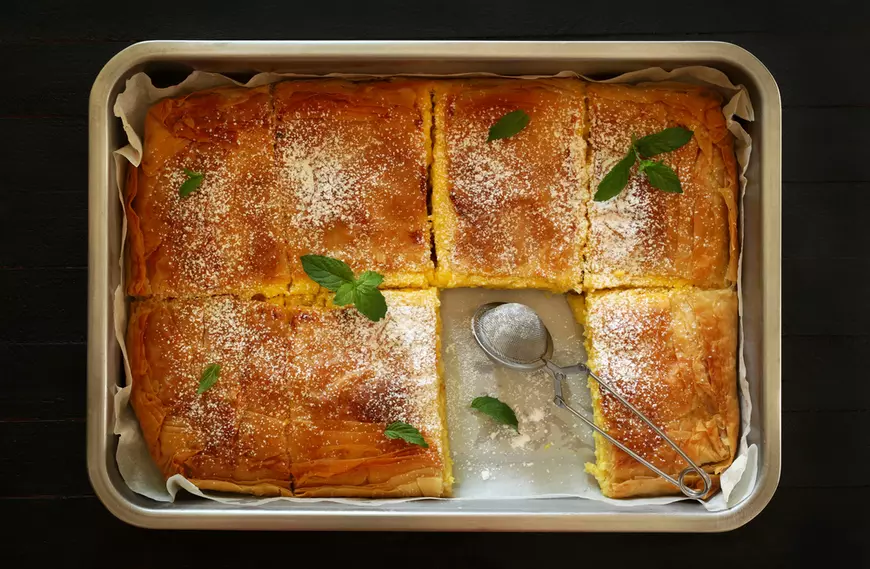Bougatsa cu feta