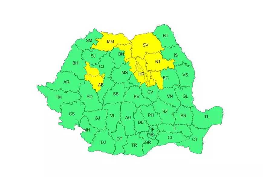 Avertizările de caniculă au fost prelungite. Zonele în care temperaturile vor ajunge la 39 de grade