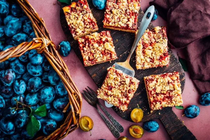 Prăjitura cu prune rapidă