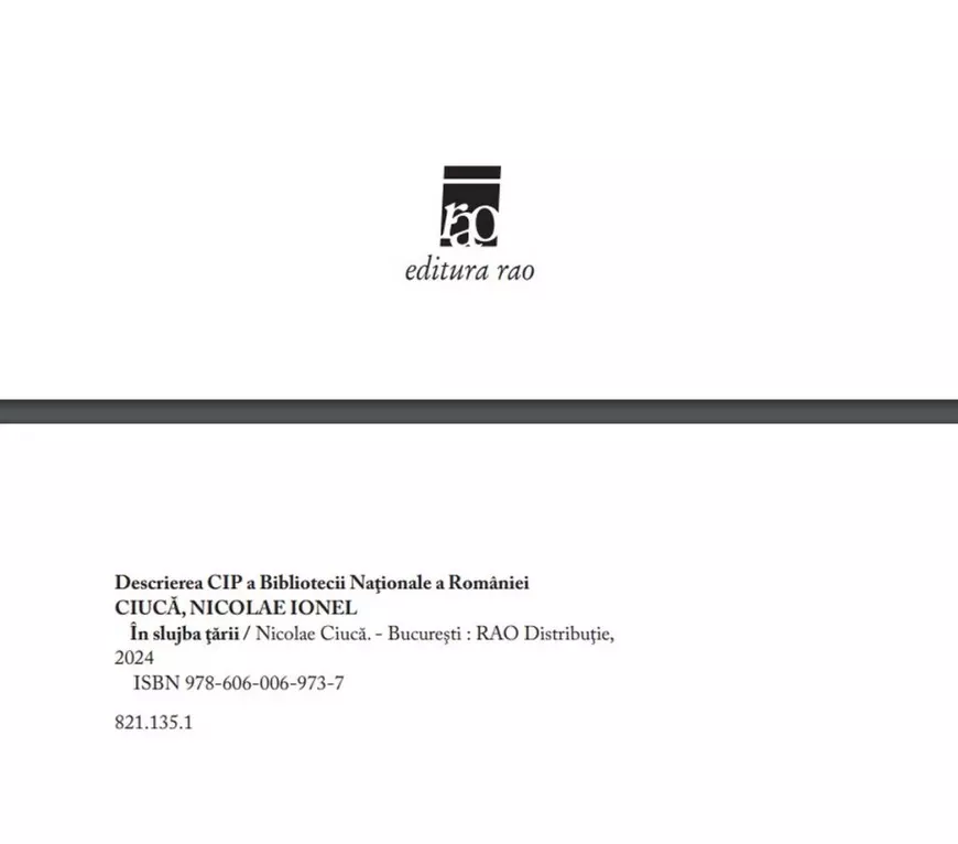 Un ostaș în slujba țării. Cartea lui Nicolae Ciucă poate fi citită doar online, gratuit