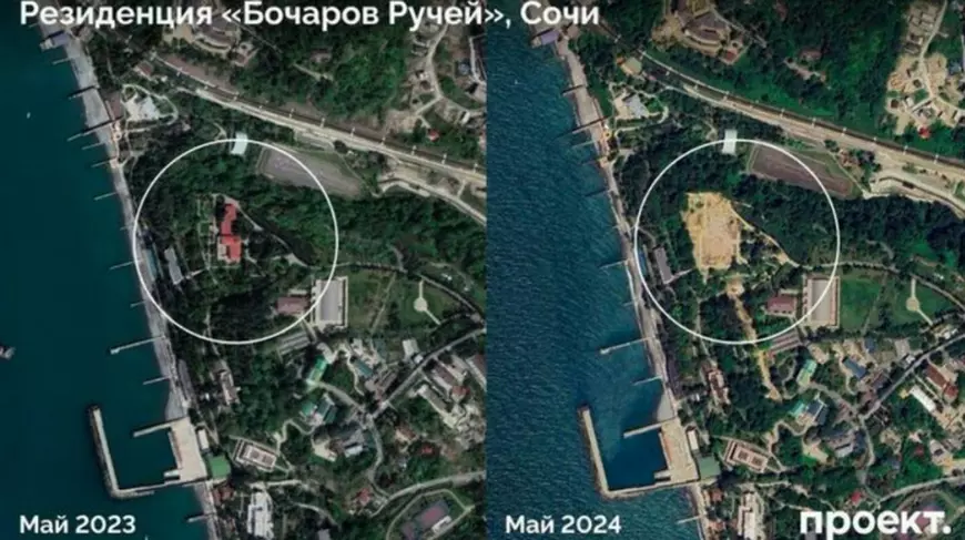 Vladimir Putin și-a demolat vila la care s-a întâlnit cu președintele american George W. Bush. „Se simțea amenințat” | VIDEO