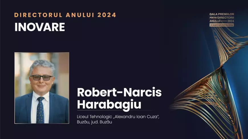 Patru directori de școală premiați la Gala Premiilor pentru Directorii Anului 2024