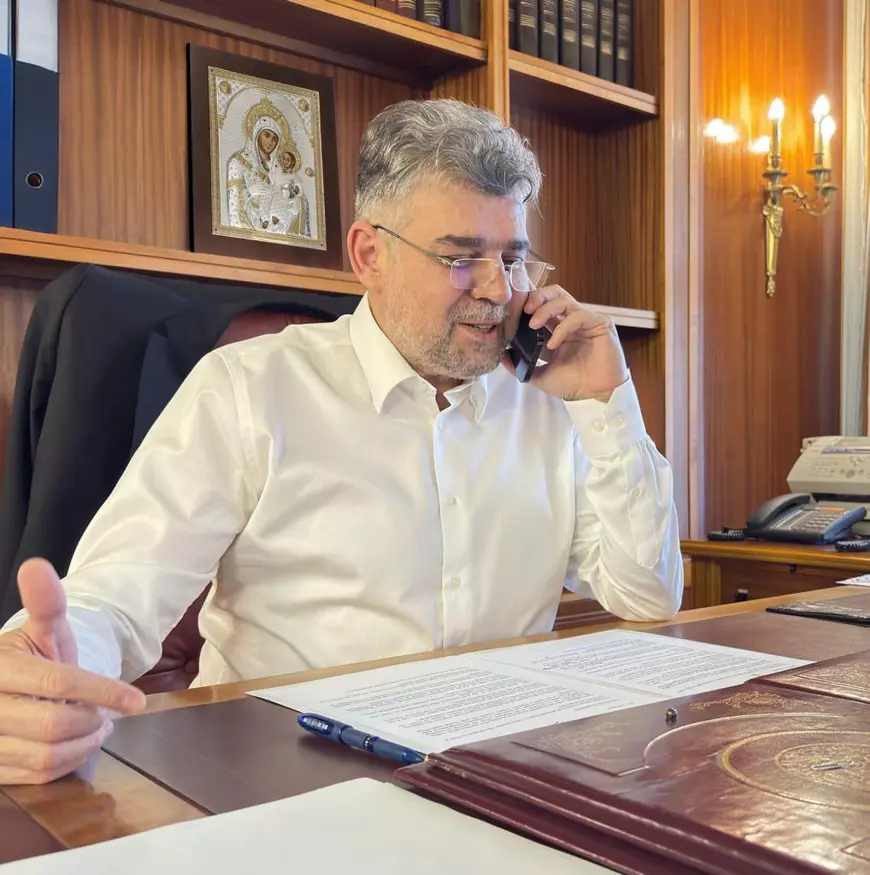 Marcel Ciolacu, discuție din Vila Lac cu Donald Trump, președintele ales al SUA: „Împărtășesc viziunea pragmatică a lui”