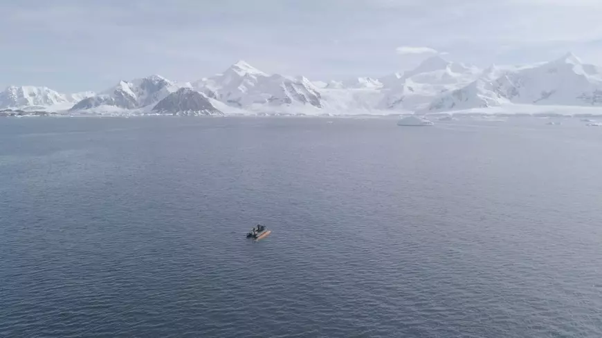 Peisaj subacvatic neașteptat în Antarctica: formațiuni de gheață nemaivăzute până acum