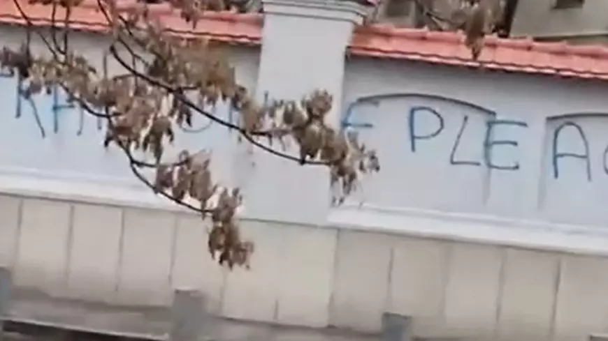 Gardul Palatului Cotroceni, vandalizat. Iohannis, somat să plece