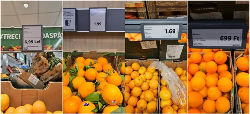 Coșul de cumpărături, mai ieftin în Ungaria decât în România | Experiment Libertatea