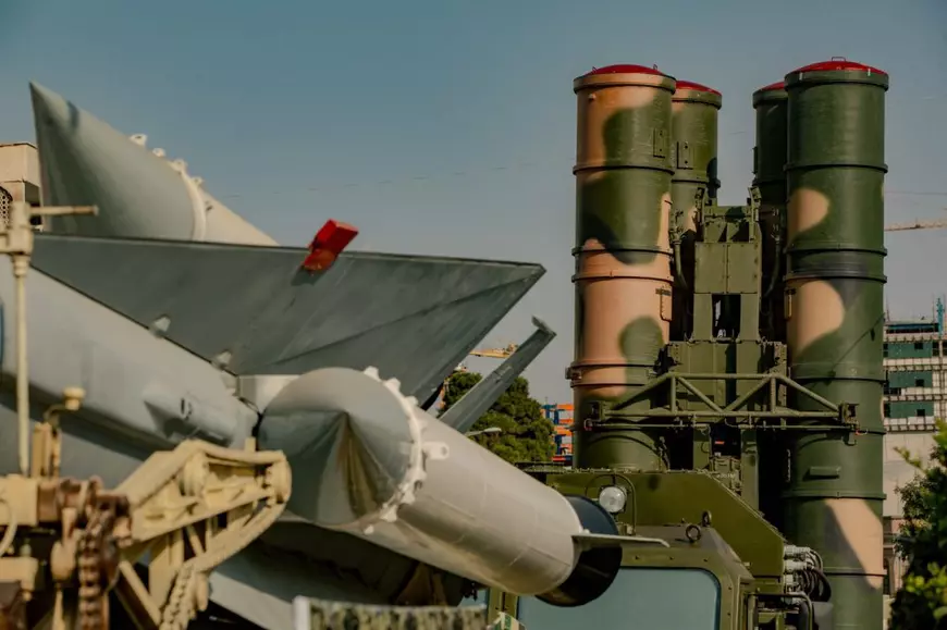 Un sistem de apărare antiaeriană S-300 fabricat în Rusia