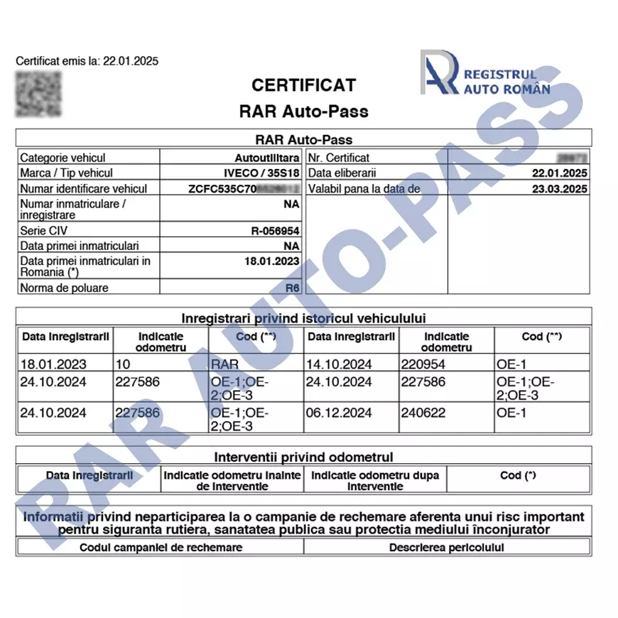 Certificatul Auto-Pass nu este obligatoriu. Anunțul RAR despre ce trebuie să știe șoferii și cumpărătorii de mașini