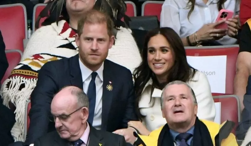 Meghan și Harry la ceremonia de deschidere a Jocurilor Invictus, Sursă Profimedia