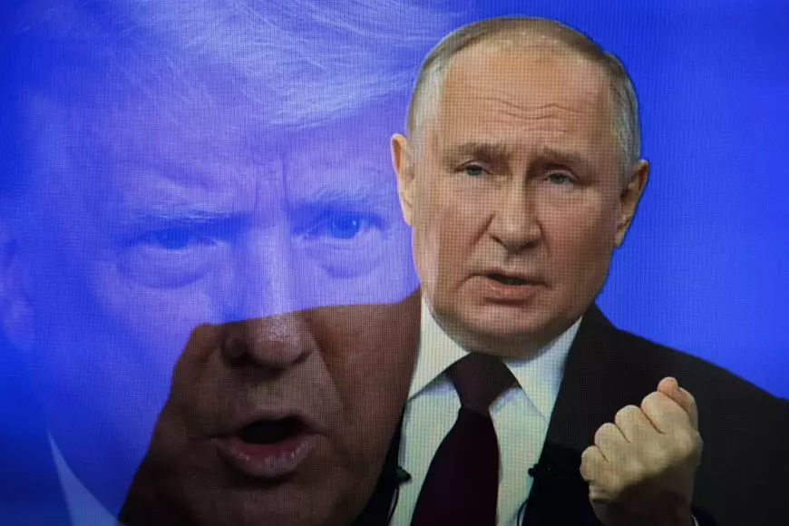 Președintele SUA Donald Trump și președintele Rusiei Vladimir Putin