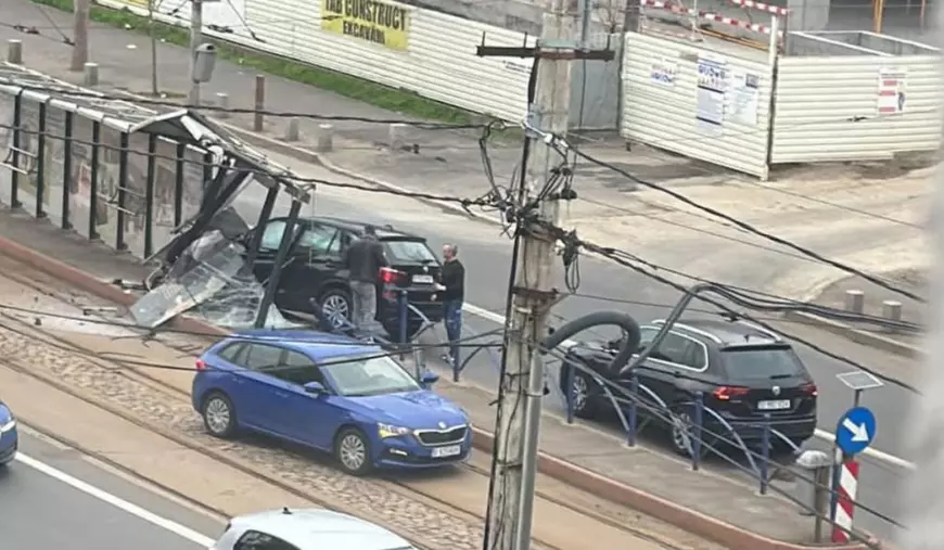 accident calea șerban vodă refugiu tramvai