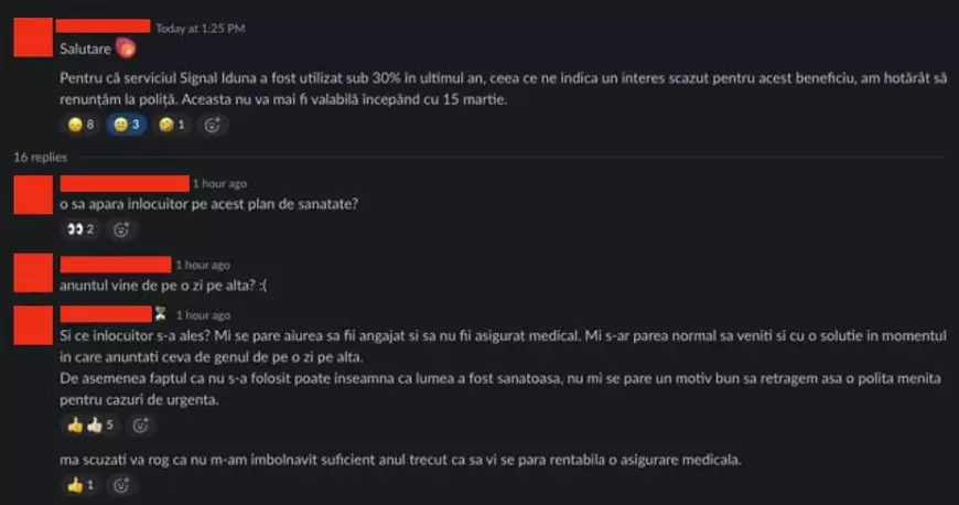 O companie din Cluj a renunțat la asigurarea medicală a angajaților pentru că o foloseau prea rar: „Mă scuzați că nu m-am îmbolnăvit suficient”