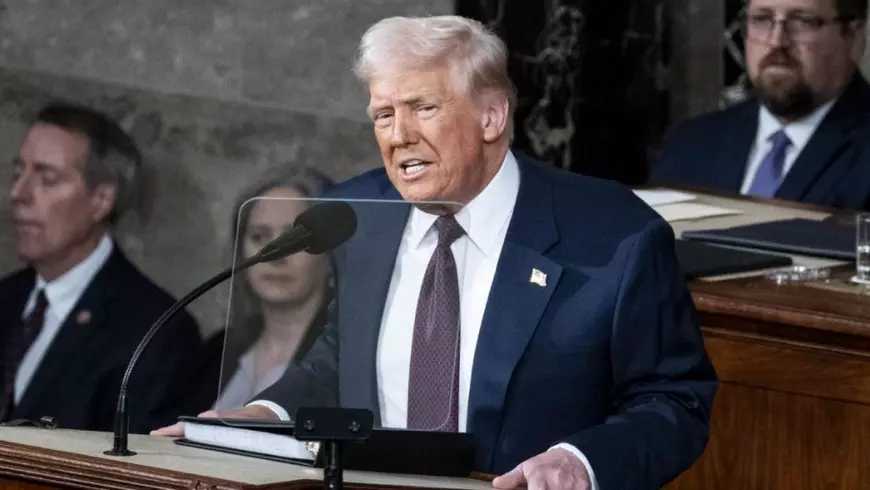 Președintele Donald Trump se adresează Congresului, 3 martie 2025 Foto: Profimedia Images