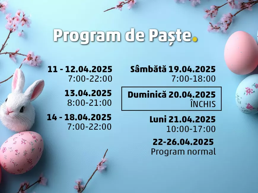 Program Penny de Paşte 2025. Când e deschis la Penny pe 19, 20 şi 21 ...