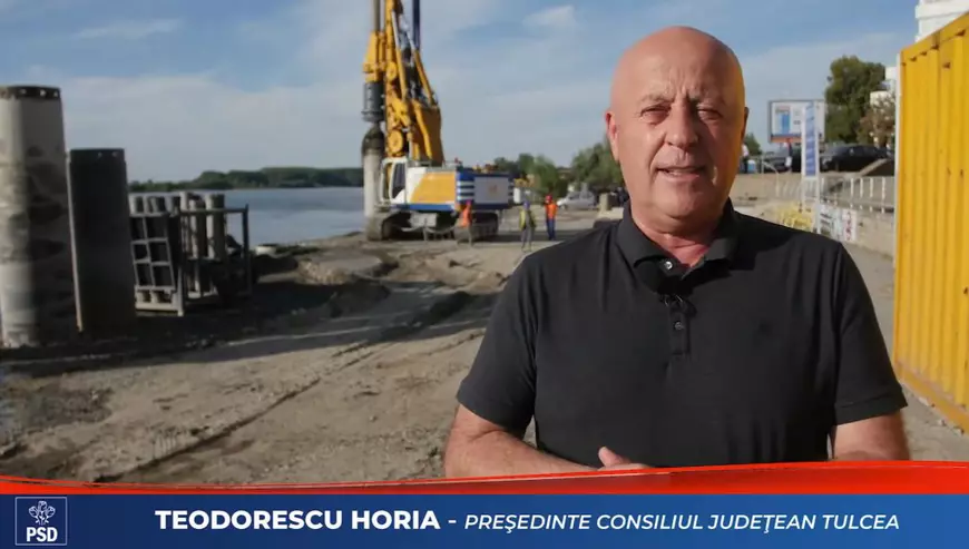 Horia Teodorescu, șeful CJ Tulcea, partener și gazdă. Firma care a câștigat un contract de zeci de milioane de euro pentru refacerea portului și-a mutat sediul în apartamentul acestuia