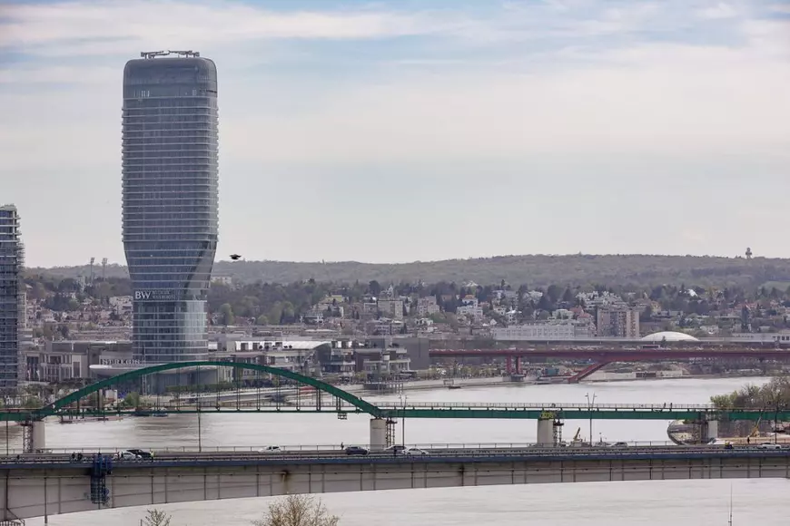 Cladiri moderne din Belgrad