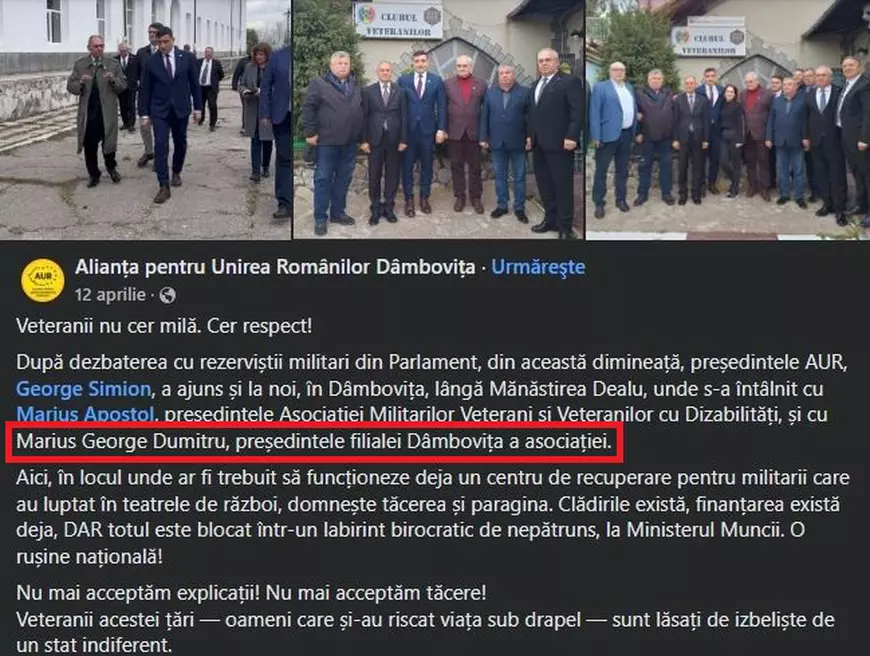 Rezervistul din AUR declarat colaborator al Securității comuniste. Marius Dumitru turna aviatorii de la Borcea care ascultau Europa Liberă