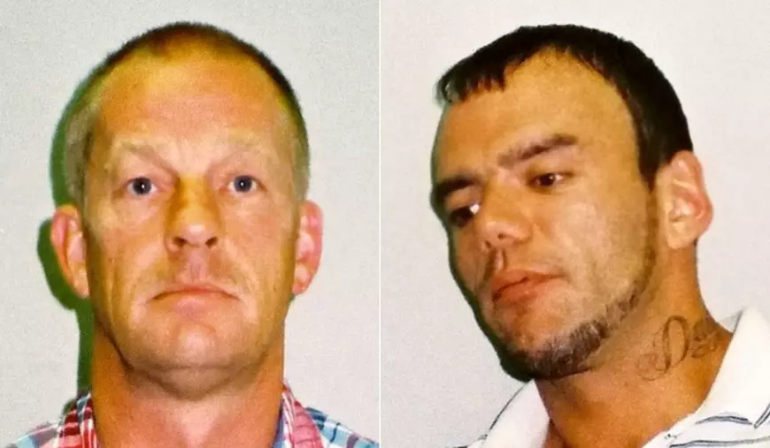 Colag cu 2 fotografii de prim plan a doi bărbati