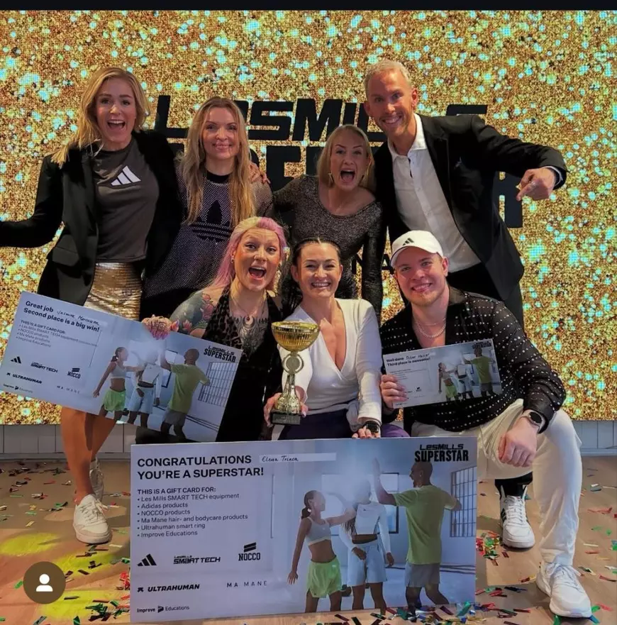Les Mills Superstar 2025: Interviu cu Elena Trîncă  (Gilly)            
