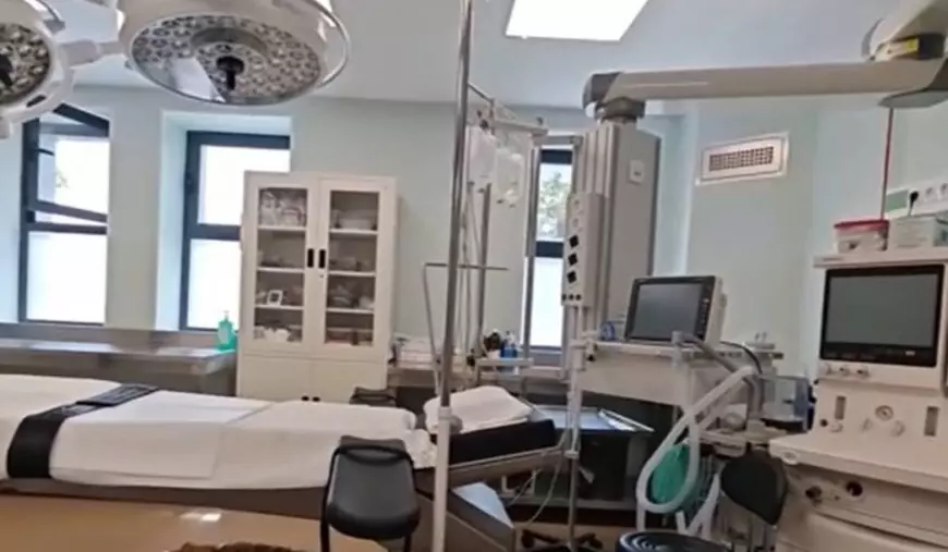 Sala de operații a spitalului din Dorohoi, renovată recent și dotată cu aparatură de ultima generație