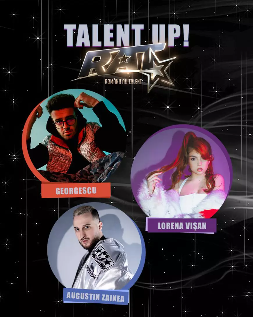 Lorena Vișan, Georgescu și Augustin Zainea intră în culisele „Românii au talent”, în marea finală de vineri seara. „Este un proiect important”