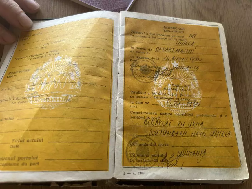 Aurelian Preda a scăpat de pe petrolierul Unirea, care a explodat lângă Capul Caliacra, acum 43 de ani: „Mircea Băsescu a tăiat parâma. Din cauza disperării, și-a înfipt briceagul în palmă!”