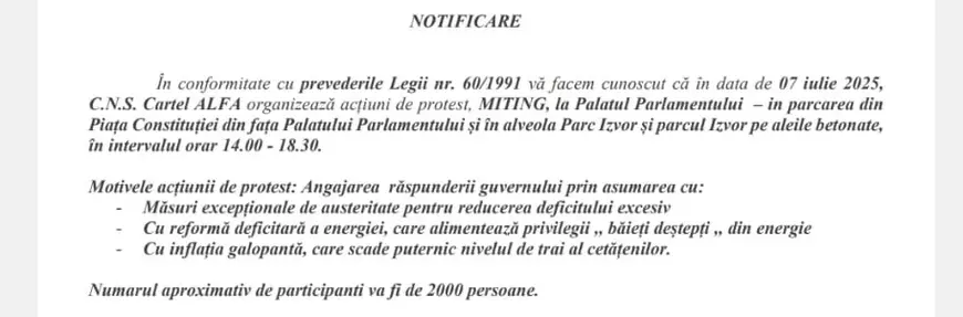 Profesorii și angajații din Sănătate protestează în fața Parlamentului chiar în ziua când Guvernul Bolojan își asumă măsurile de austeritate