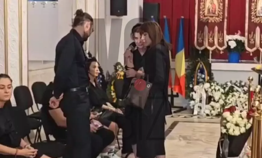 Gestul făcut de prezentatoarea Denise Rifai față de soția lui Mihai Leu. A fost la priveghiul campionului: „Un luptător și un model pentru noi”