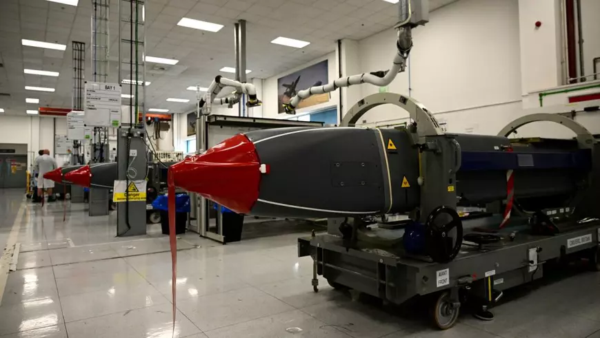 Rachete Storm Shadow la uzina militară din Stevenage Foto: Profimedia