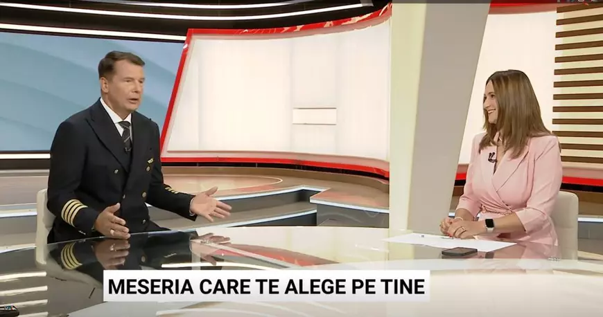 Dialog în familie cu zâmbetul pe buze între Emil și Mădălina Dobrovolschi. Foto: captură