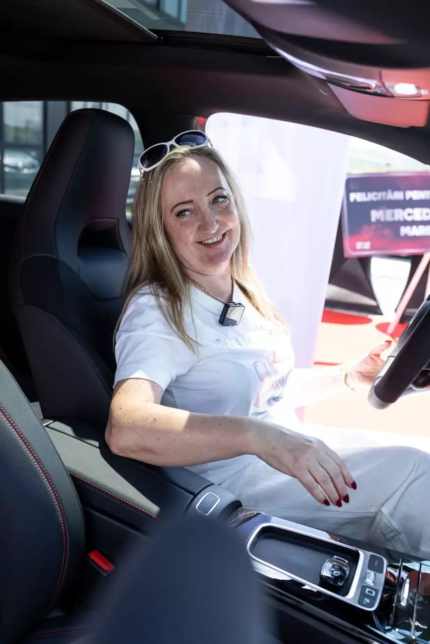 Marele premiu din campania HELL și-a găsit noul proprietar, câștigătorul unui Mercedes AMG A35