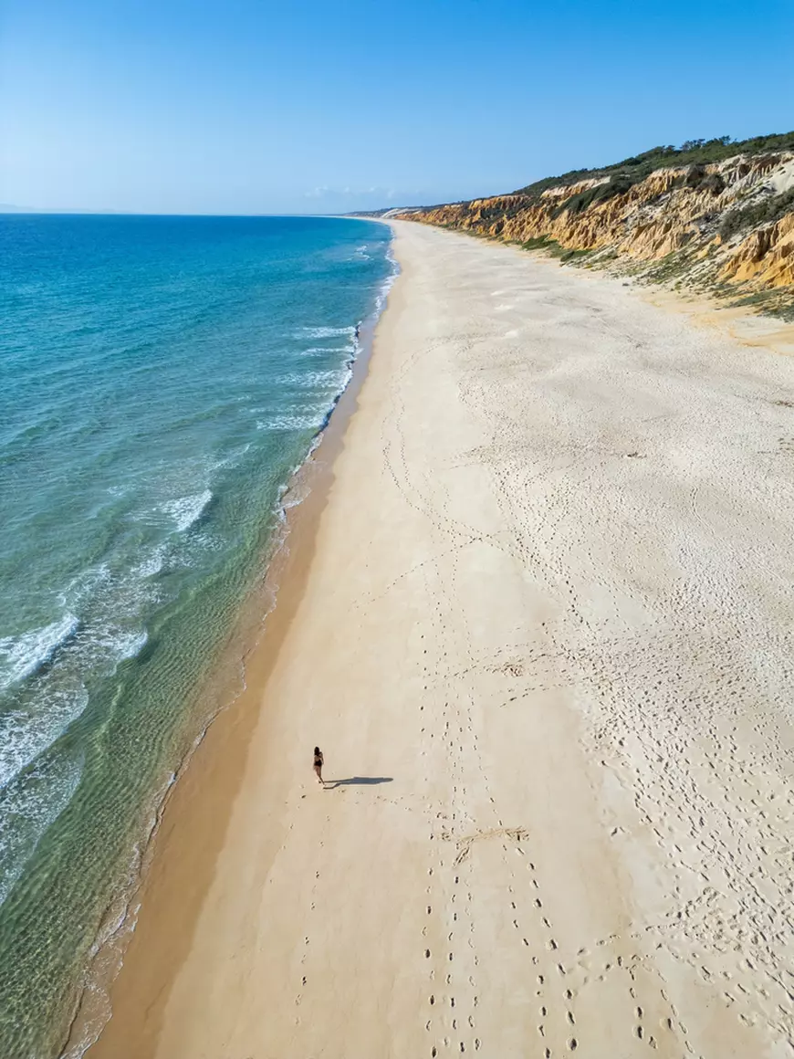 Plaja Comporta, porțiune din cea mai lungă plajă din Portugalia
