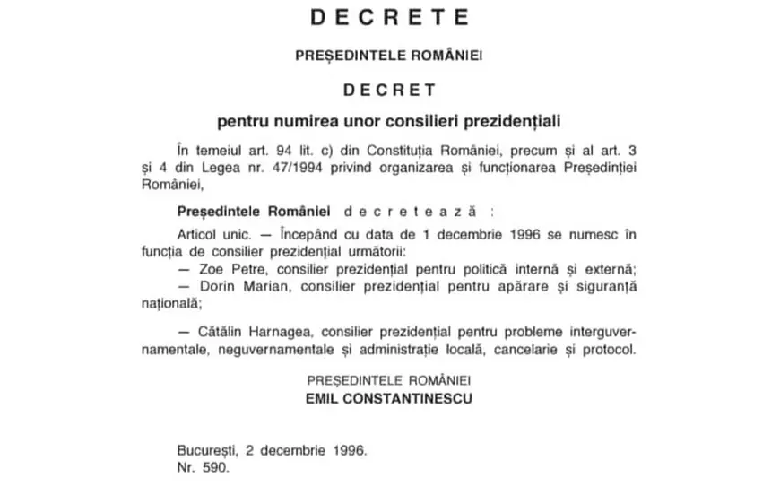 Nicușor Dan versus ceilalți președinți ai României. Echipele de consilieri numite la foc automat de foștii șefi de stat