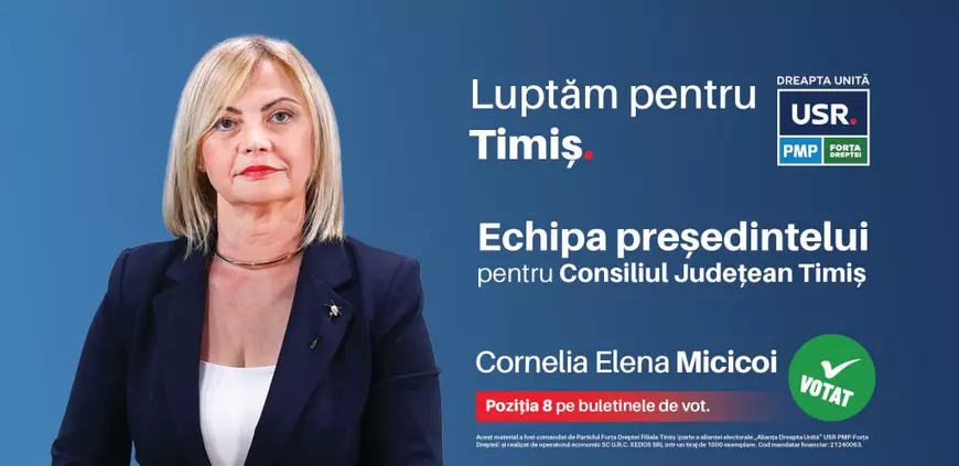 Noua prefectă USR din Timiș, fostă membră Pro România, trecută la PNL și aleasă consilier județean Forța Dreptei: „Haideți să lămurim partea asta cu traseismul”