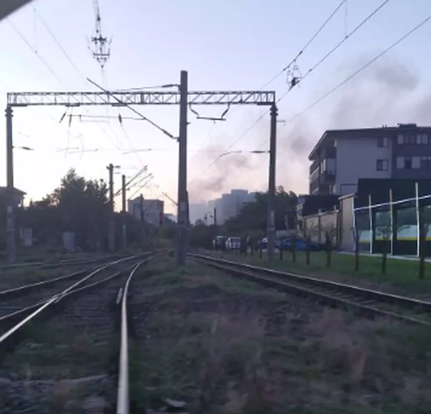 Incendiu la depozitul Antrefrig din zona șoselei Pantelimon din București: A fost emis mesaj Ro-Alert