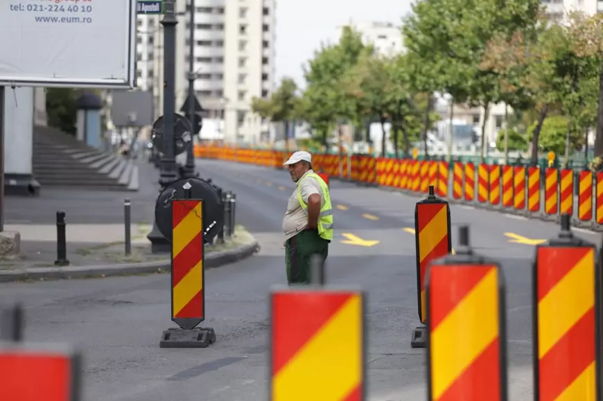 Restricțiile de trafic de pe Splaiul Independenței din București, în zona Piața Unirii, au fost ridicate