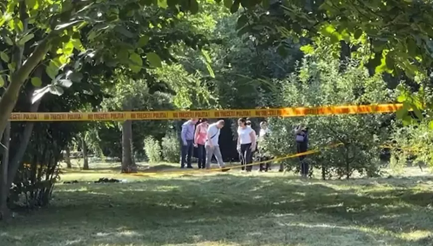 Cercetarea la fața locului în cazul crimei din Grădina Botanică