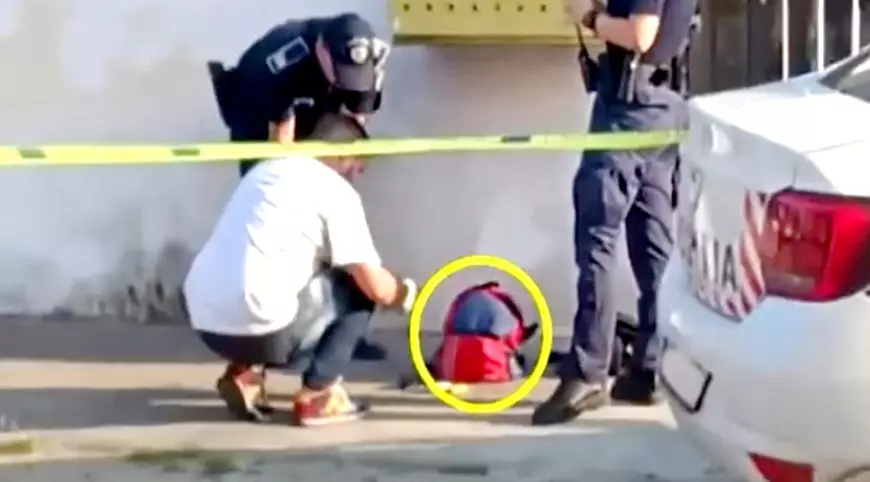 Rucsacul pe care Mario F. îl avea asupra lui când a plecat de acasă, pregătit ca să ucidă