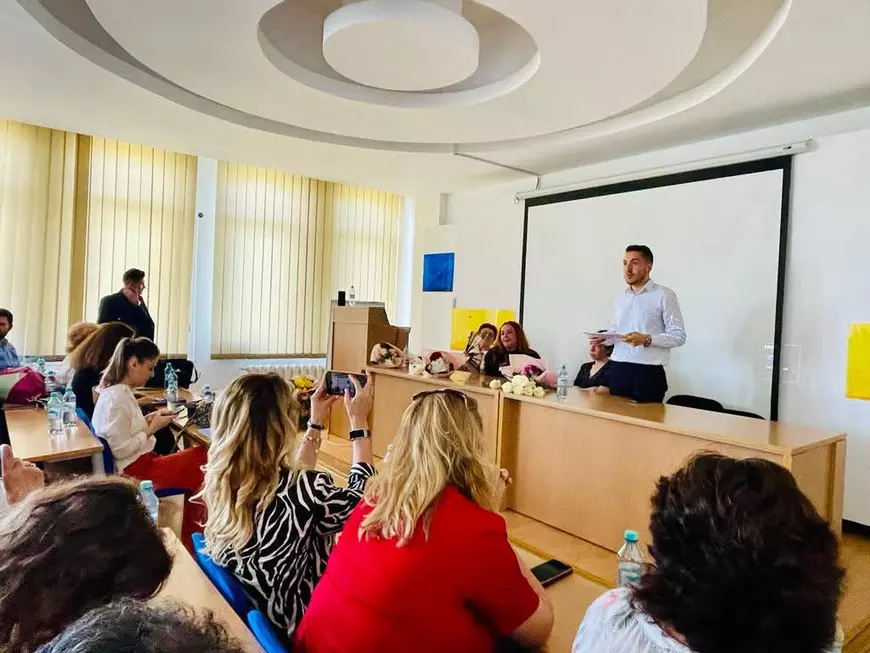 Costel Coroban. Foto: Facebook/ Jurnalism și Relații Publice UOC