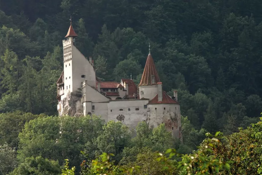 Castelul Bran, vineri 7 iulie 2005.