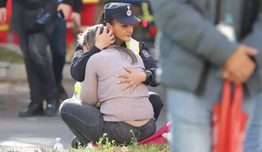 Mama tinerei însărcinate care a murit în explozia din Rahova. Foto Dumitru Angelescu