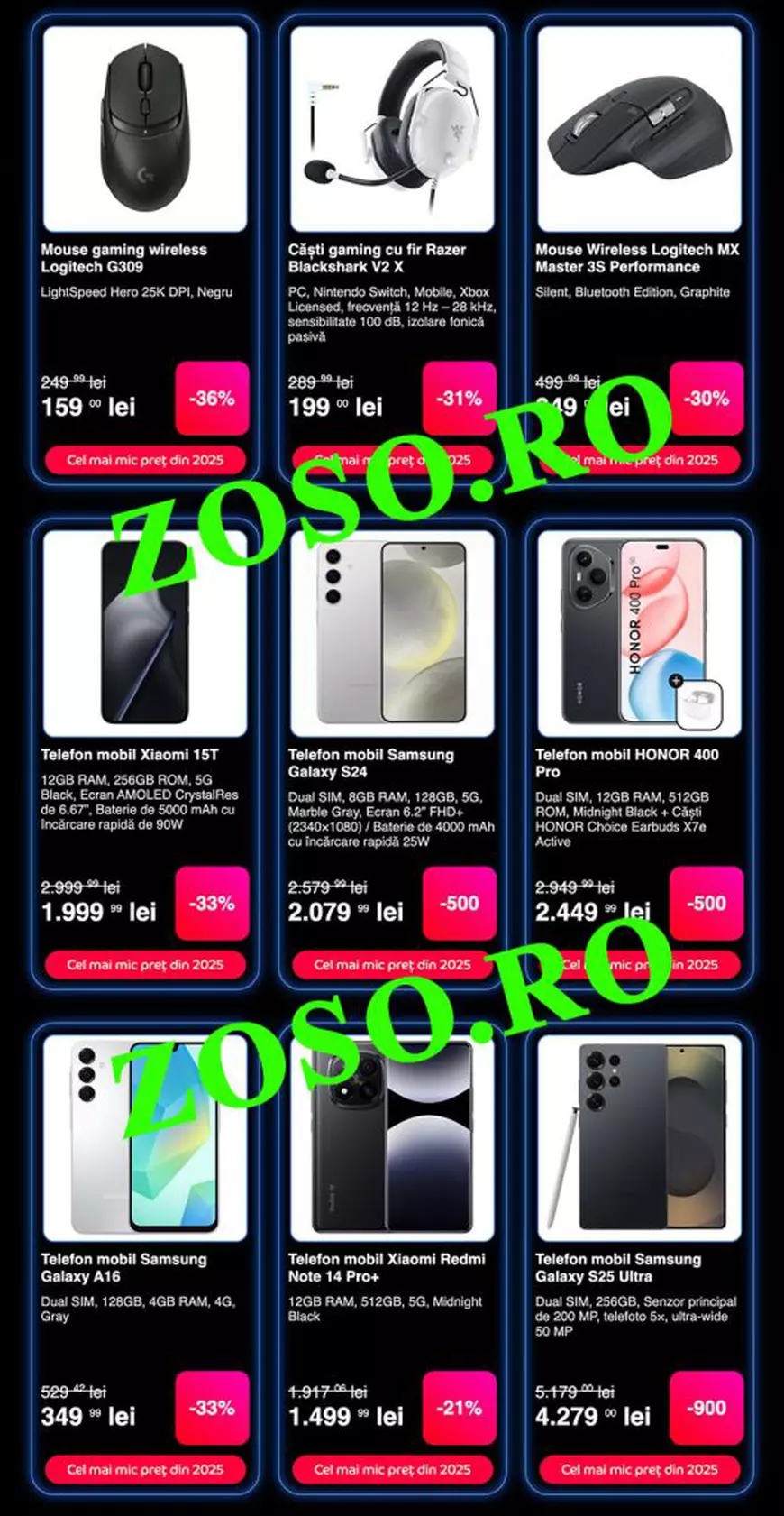 Catalogul eMAG de Black Friday 2025. eMAG a dat startul reducerilor la ora 08.07